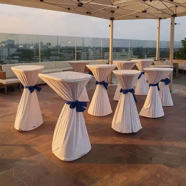 Dikdörtgen Bistro Masa Kiralama